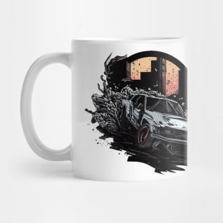 Drifting Car Mug